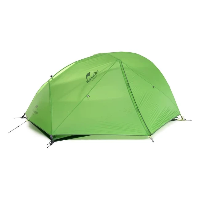Tente double couche ultralégère Naturehike StarRiver - 2 personnes - Sac à dos - Camping