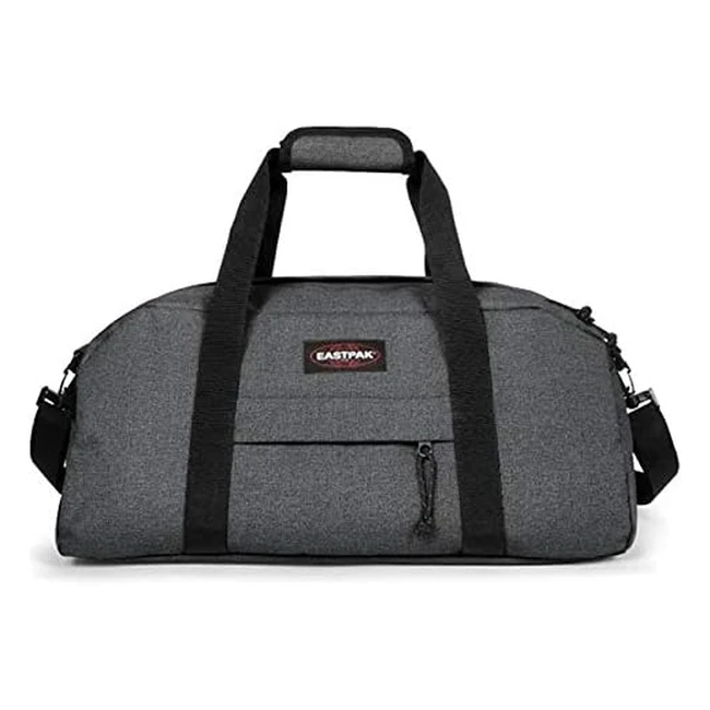 Eastpak Stand Duffle Bag - Lightweight, Zip Fastening, Black Denim