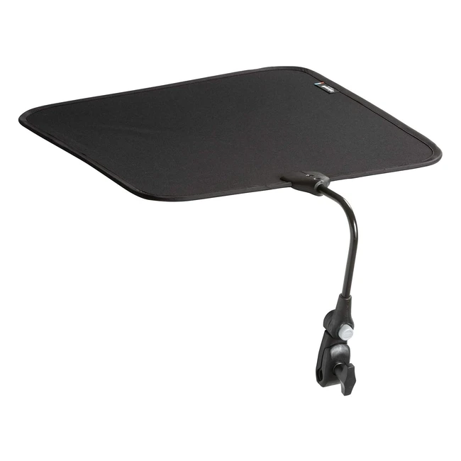 Lafuma Parasol Steel Tubing Black - Adjustable Sunshade for Recliners