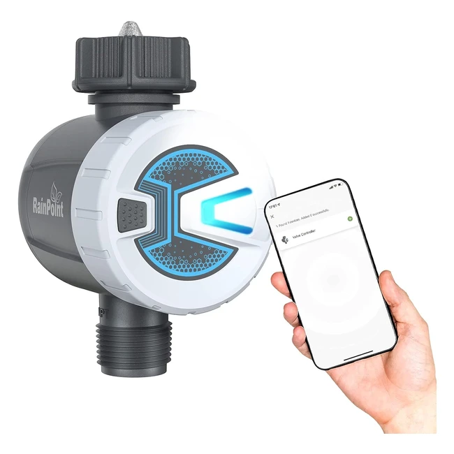 Rainpoint Computer per L'irrigazione Bluetooth Timer per L'irrigazione con Telecomando App Timer per il Giardino