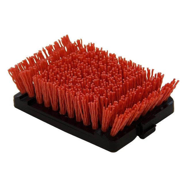 Charbroil 140 534 Replacement Coolclean Brush Head - Black/Red - 6x10x3 cm