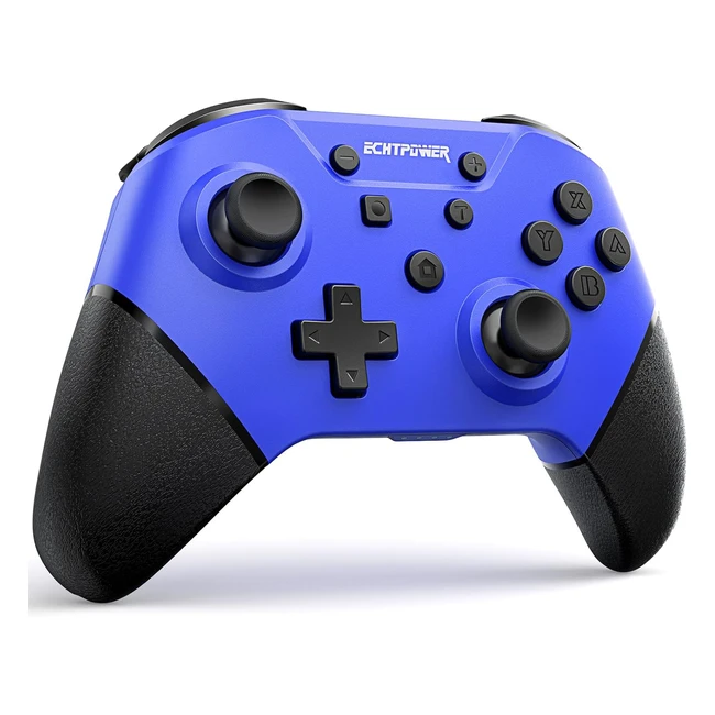 Manette Switch Echtpower 2023 Upgrade - Joystick Hall Effect sans fil - Fonction Turbo Vibration - Sync Macro - Nintendo Switch