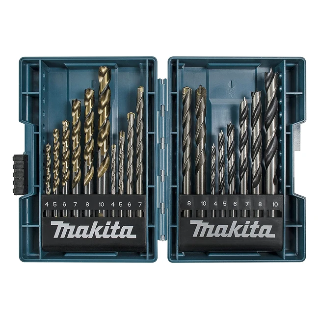 Makita B49432 Combination Set - Multicolour - 18 Piece - Quality Accessories