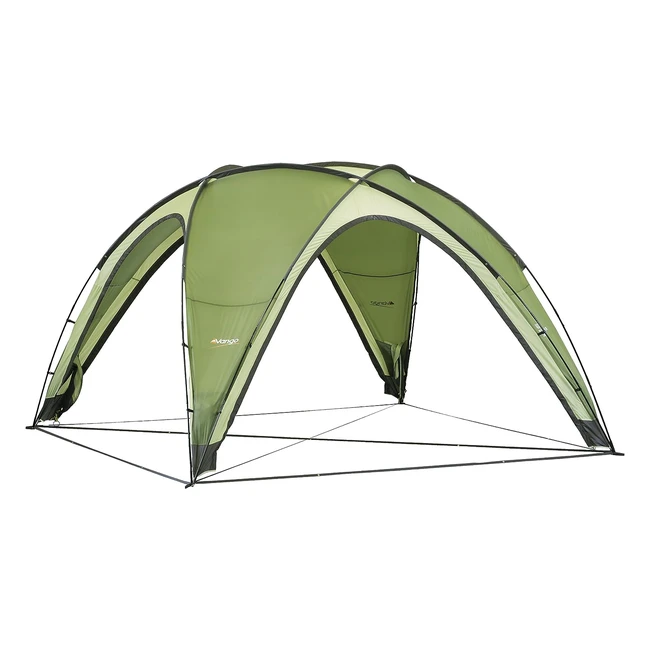 Vango Odyssey Hub Event Shelter - Full Stand Up Head Height, Multifunction Doors, Lantern Hanging Point