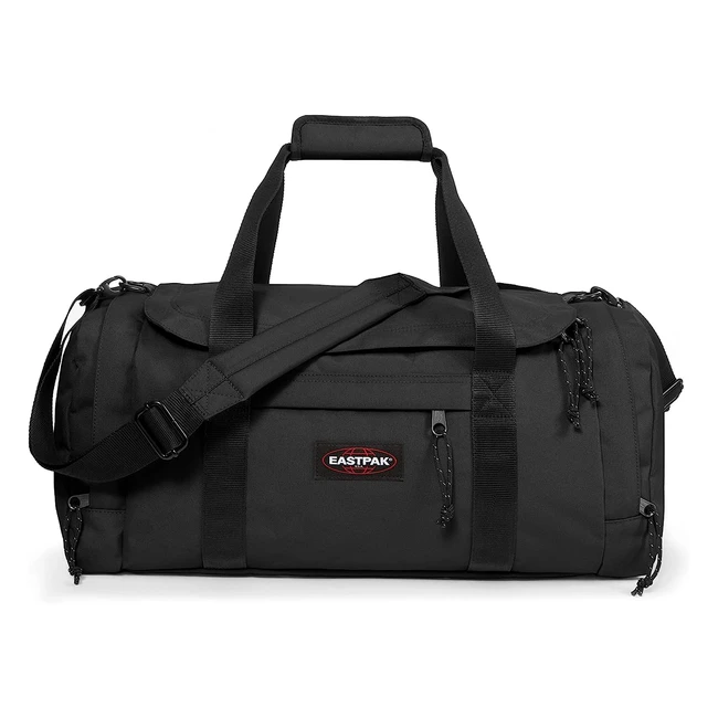 Eastpak Reader S Reisetasche Schwarz 53 cm - Hauptfach mit U-förmigem Reißverschluss