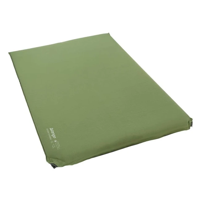 Vango Odyssey Double Self Inflating Sleep Mat - Epsom Green 10cm - Amazon Exclu