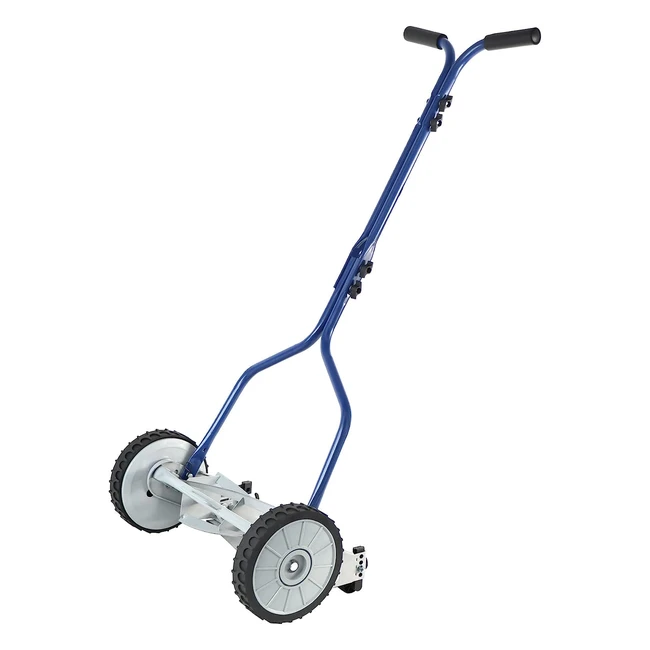 Amazon Basics 4-Blade Push Reel Lawn Mower - Durable & Environmentally Friendly