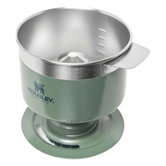 Stanley Pour Over Edelstahl gehämmert grün 16 Tassen - Filterkaffee perfekt brühen