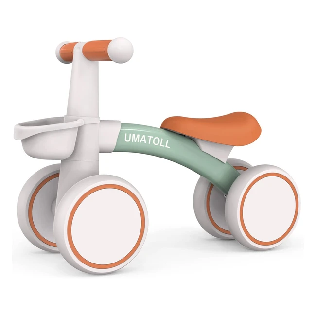 Draisienne bébé 1 an - Jouet enfant 12-24 mois - Vélo avec panier - Sécurité et légèreté