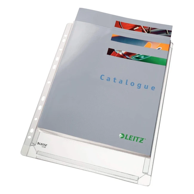 Buste Perforate Leitz PVC Morbido 22x30 cm - Ref. 47561003