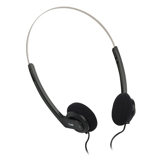 Cuffie Stereo Ultra Leggere TNB CS10 - Ref.123456 - Frequenza 20-20000Hz