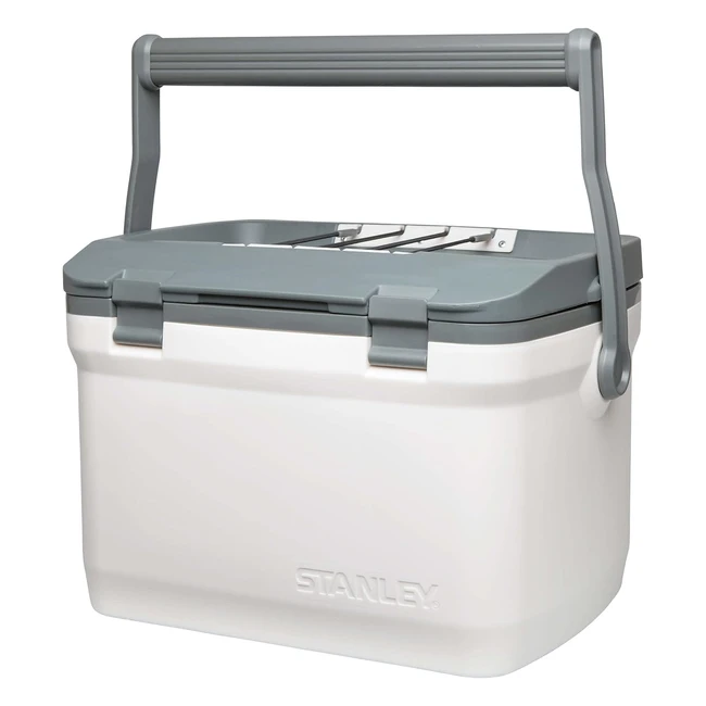 Stanley Adventure Outdoor Cooler 151L Polar Weiß - Camping Kühltasche BPA-frei - Isolierbox ohne Strom