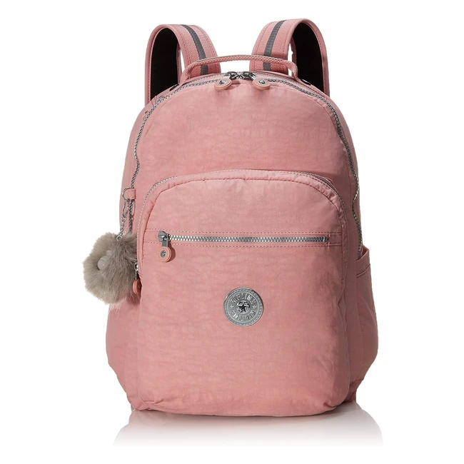 Kipling Damen Seoul Laptop Rucksack Bridal Rose 44x35x20,5 cm