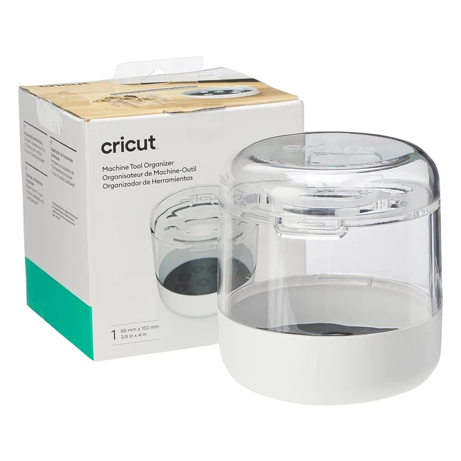 Organisateur d'outil Cricut en plastique clair - Taille unique - Réf. 123456 - Stockage pratique