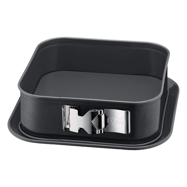 Kaiser La Forme Plus Springform Kuchenform quadratisch 24 x 24 cm emaillierter 