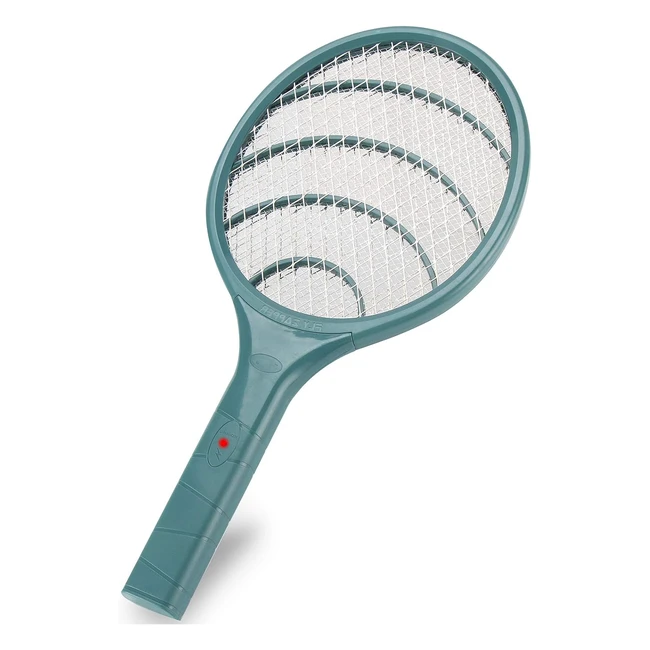 Raquette électrique insectes 3000V - Double couche - Ultralégère - Piles incluses