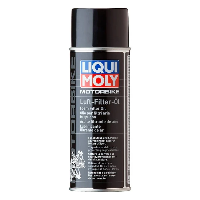 Liqui Moly 1604 - Aceite Filtrante de Aire Spray 400ml - Fluido ptimo y Resist