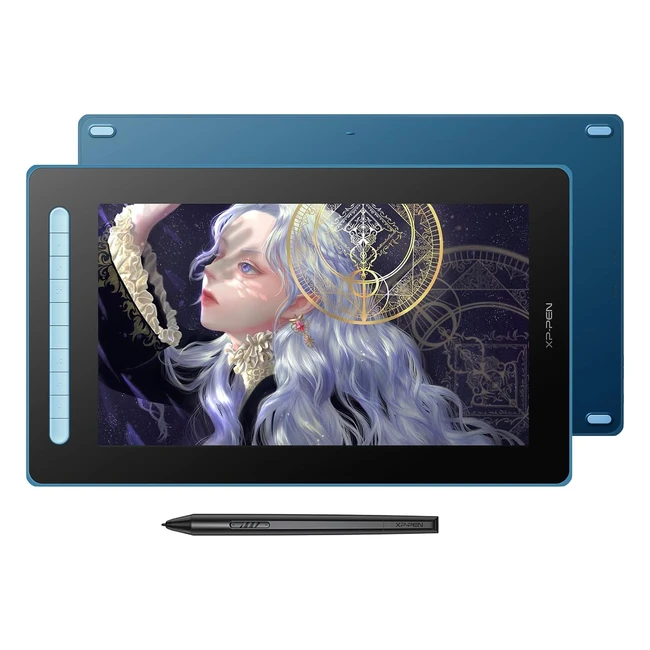XPPEN 154 Tavoletta Grafica con Schermo Artist 16 2a Generazione 1920x1080 FHD Display Monitor Stilo X3 Elite per Principianti