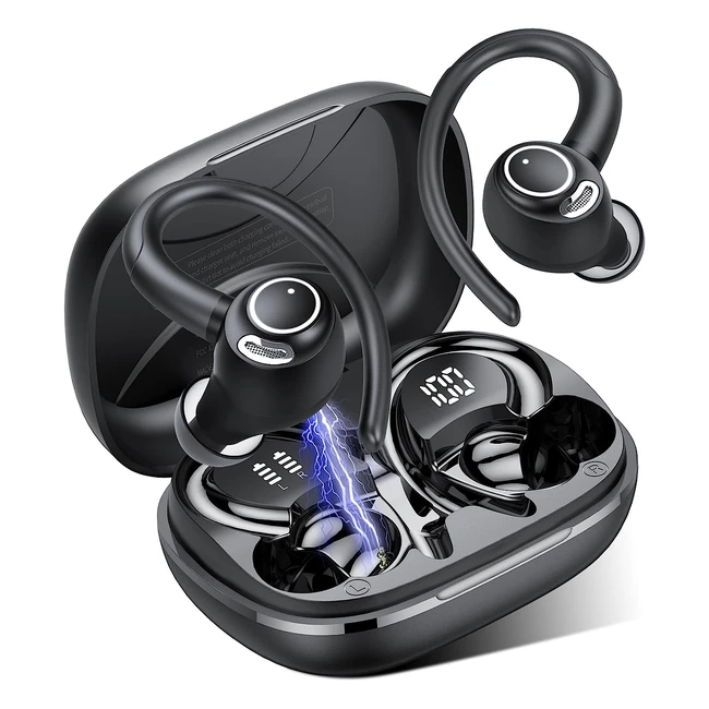 Jesebang Wireless Earbuds Bluetooth 53 Headphones - HiFi Stereo Sound - 40H Playtime