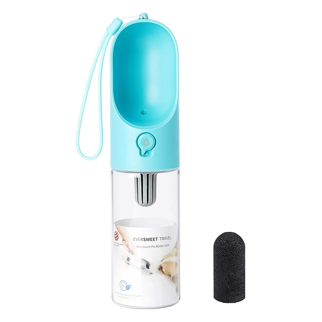 PETKIT P008 Eversweet Hundetrinkflasche, leckdichte Outdoor Trinkflasche, 400ml