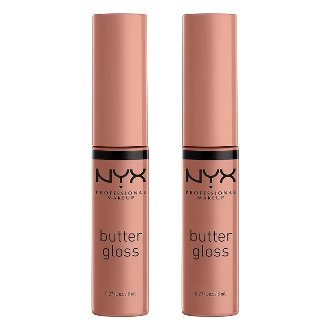 Pack Duo Gloss Lvres Repulpant Butter Gloss NYX Professional Makeup - Teinte M