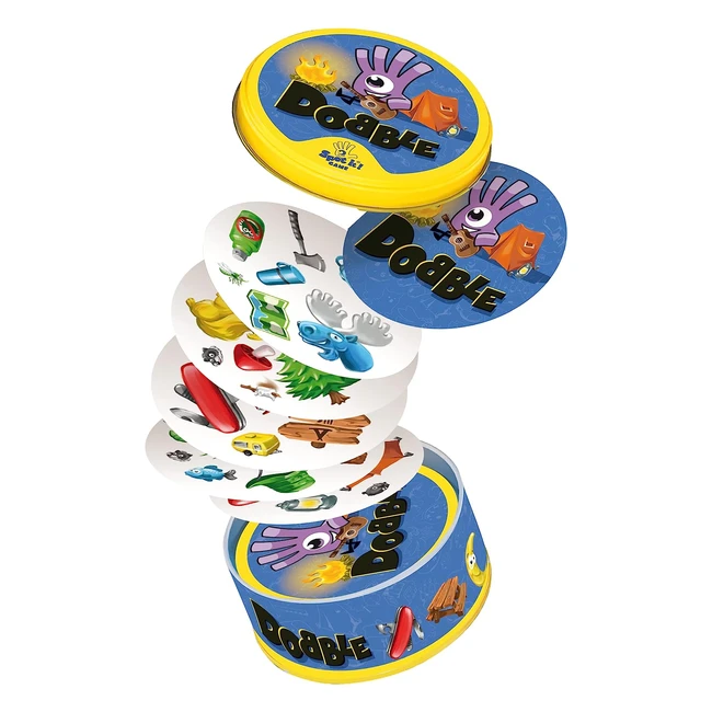 Dobble Camping Card Game - Fast-paced Fun! (Ages 6+) #Asmodee #Dobble #CardGame