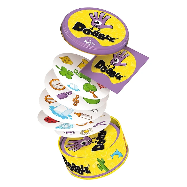Asmodee Dobble Card Game - Fast-Paced, Fun, and Challenging