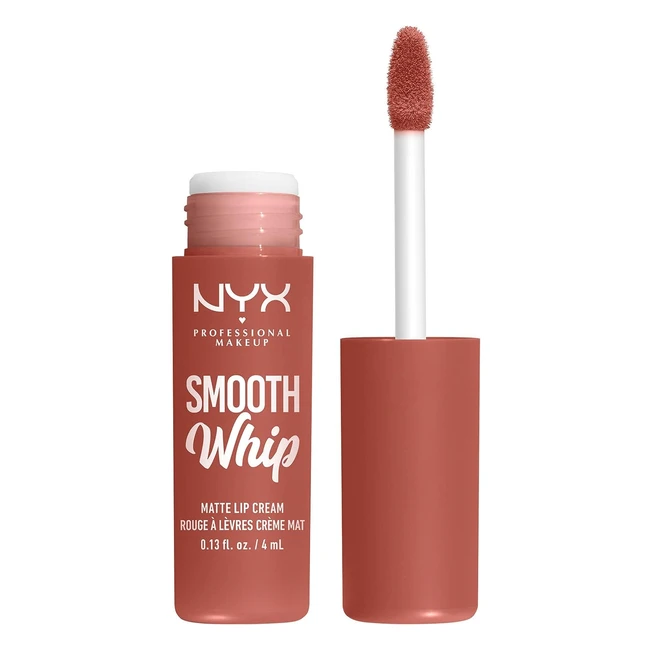 Rouge  lvres NYX Professional Makeup Smooth Whip - Couleur vive - Texture cr
