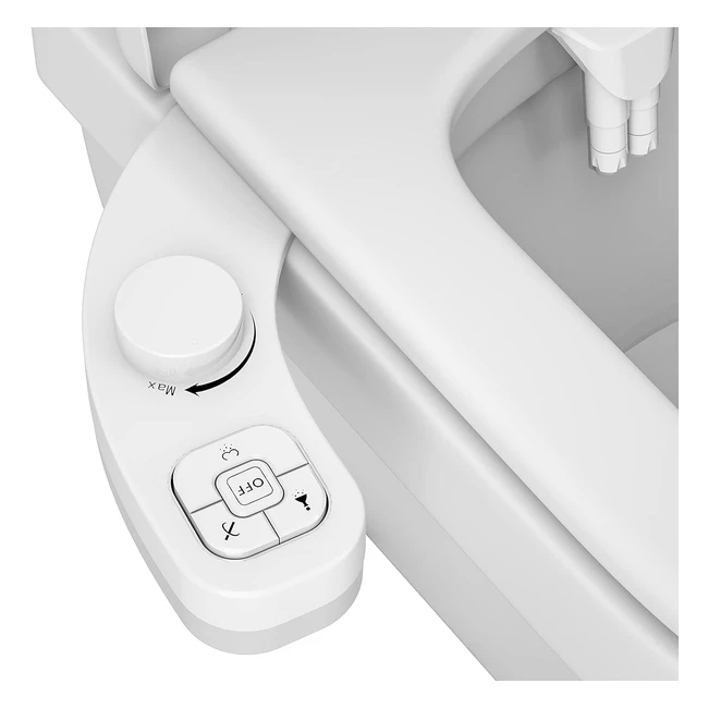 Bidet WC Non Électrique avec Double Buses Rtractables - Vantency