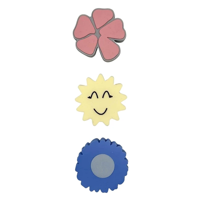 Kipling BTS Pullers Mix Reflective Character Zip Puller Covers Flower Sun