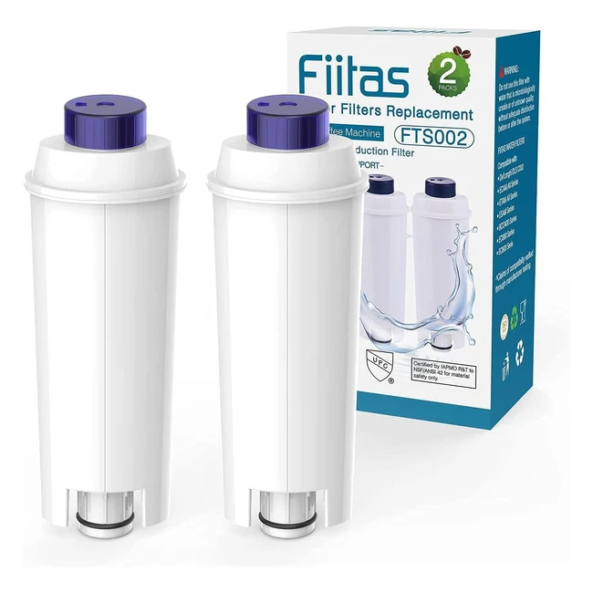 Filtres pour machine à café Delonghi DLSC002 - Compatible avec Magnifica S ECAM/ESAM/ETAM - 2 pièces