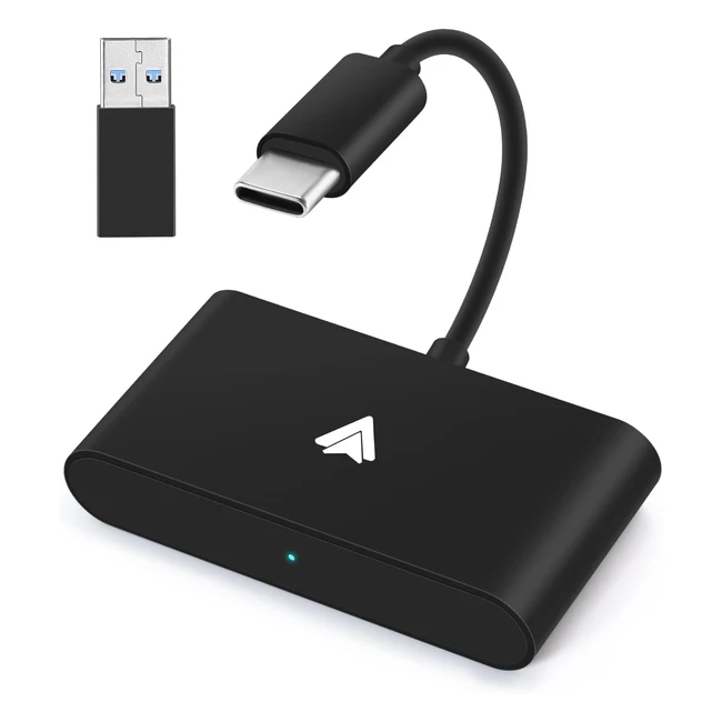 Adaptateur sans fil Android Auto - Convertit Android Auto en sans fil WiFi 5 GHz Bluetooth 5.0 - Compatible avec Android 1114