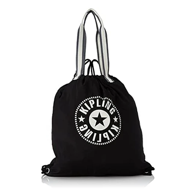 Kipling Unisex Drawpack Totes - Foldable, Water Repellent, Fastening Zipper