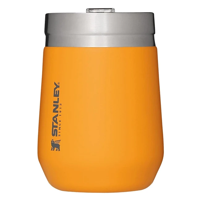 Stanley Go Everyday Tumbler 029L - Edelstahl Thermobecher für Wein, Cocktails, Kaffee, Tee - Hält stundenlang kaltheiß - BPAfrei - Splmaschinenfest