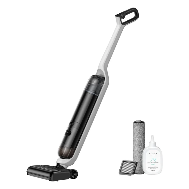eufy mach v1 kabelloser allinone-staubsauger mit alwaysclean-mopp, selbstreinigend, ecoclean ozon, tesla-ventil, leichtgewichtig