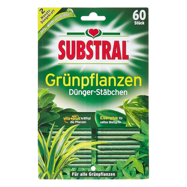 Substral Dnger Schilf Sticks fr Grnpflanzen 30 Stck