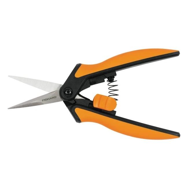 Fiskars Solid Microtip Gartenschere Przisionsschneiden bis zu 5 mm ergonomis