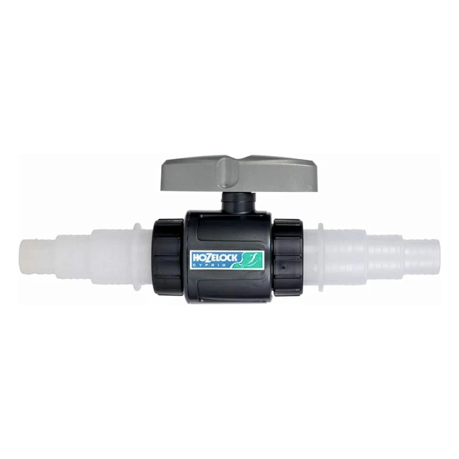 Hozelock Flow Control Valve - Quick & Easy Water Flow Adjustment - Compatible with 25mm, 32mm, and 40mm - Ref: 1758-0000