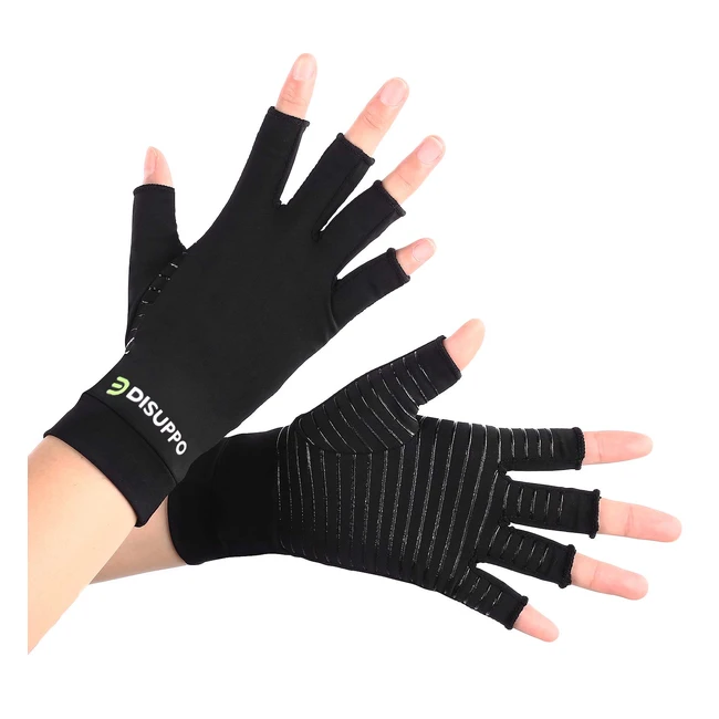 Guantes de compresión Disuppo antiartritis - Calor y compresión para aliviar el dolor y promover la sanación