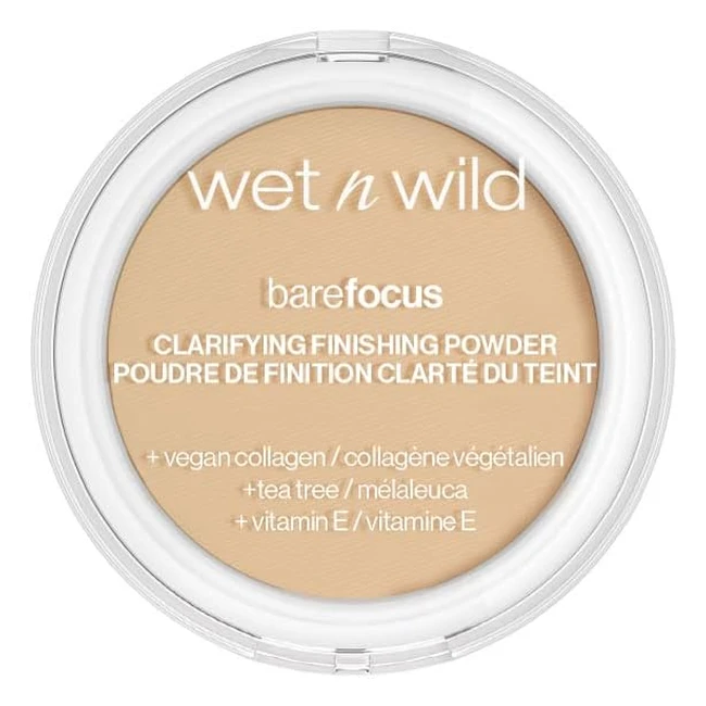 wet n wild Bare Focus Makeup Clarifying Powder - Flawless Base Longlasting - Hy