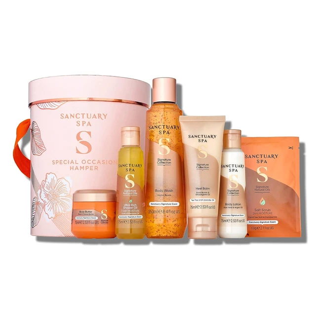 Sanctuary Spa Special Occasion Hamper Gift Set - 610ml - Vegan Beauty - Gifts for Women