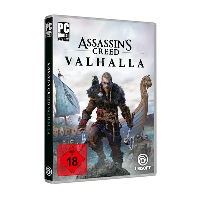Assassin's Creed Valhalla Edición Estándar PC - Código en una caja - Importación Alemana