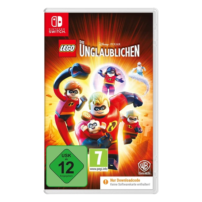 LEGO Die Unglaublichen Code in a Box Switch - Teamwork, Actiongeladene Missionen