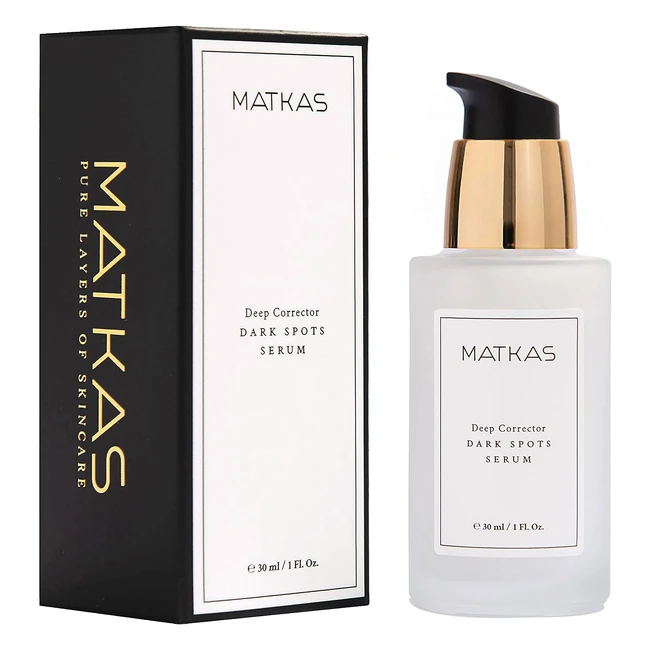 Suero Coreano Matkas Antimanchas Facial y Corporal - Niacinamida - Extracto de A