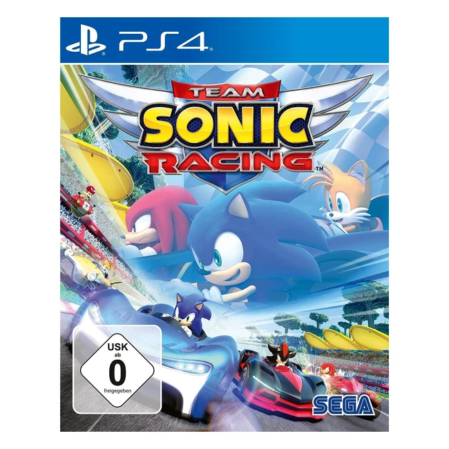 Team Sonic Racing für PlayStation 4 - Spaß und Spannung mit bis zu 12 Spielern!
