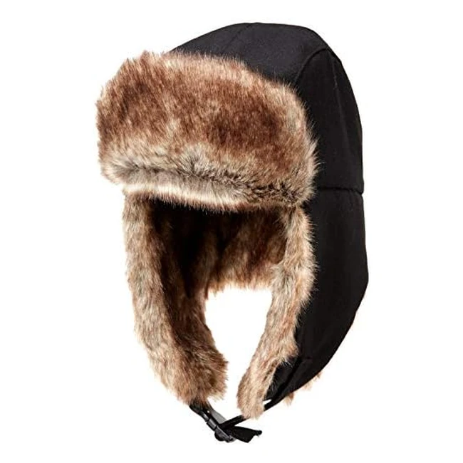 Amazon Essentials Herren Klteschutzhte Trapper Hut mit Kunstpelz AE19413334
