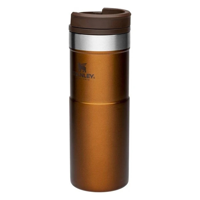 Stanley Neverleak Travel Mug 47L - Leakproof Tumbler for Coffee, Tea, Water - BPA Free - Stainless Steel Thermo Cup