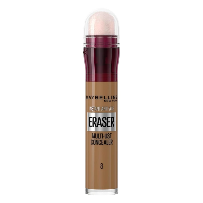 Maybelline Instant Anti Age Eraser Eye Concealer - Dark Circles & Blemish Concealer - Ultra Blendable Formula - 08 Buff
