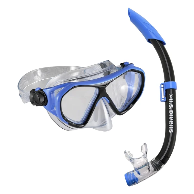 Kit de plongée enfant US Divers Dorado II Jr - Protection UV - Vision panoramique 180