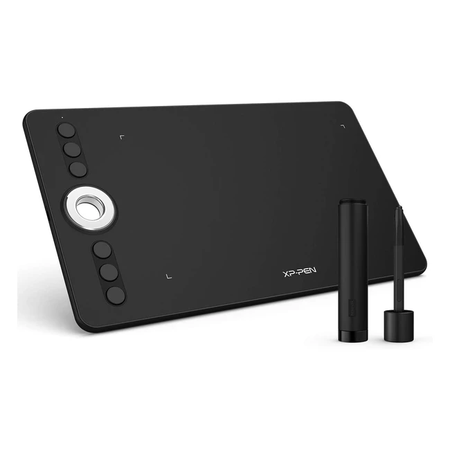 XPPEN Tavoletta Grafica Deco 02 - Penna 8192 Livelli - Gomma - 6 Tasti